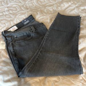 Gap Mid Rise Skinny Jeans Washed Black